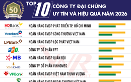Top 50 Công ty Đại chúng uy tín và hiệu quả năm 2026