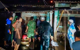 Đồn Biên phòng Trung Bình kịp thời hỗ trợ người dân chữa cháy và khắc phục hậu quả