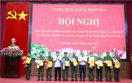 Thiệu Hóa kiện toàn 20 Tổ bảo vệ an ninh, trật tự ở cơ sở