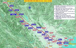 Tuyến đường sắt Lào Cai - Hà Nội - Hải Phòng giảm từ 389 km xuống khoảng 362 km.
