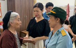 Ấm áp nghĩa tình tháng Bảy tại Trung tâm Chăm sóc người có công Quảng Thọ