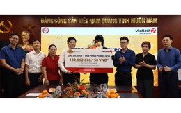 Một người Hàn Quốc trúng Vietlott hơn 102,8 tỷ đồng