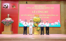 Đại tá Trần Trọng Thủy được bổ nhiệm làm Phó Giám đốc Công an TP Đồng Nai