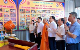 Nghệ An: Hội nhà báo dâng hương tri ân 555 nhà báo liệt sĩ tại Âu Lạc Cổ Tự