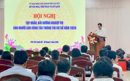 Cần Thơ: Khai mạc lớp tập huấn bồi dưỡng nghiệp vụ cho người làm công tác thông tin cơ sở năm 2026
