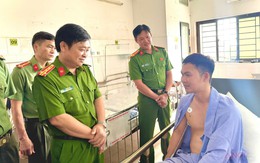 Thăm hỏi, động viên cán bộ chiến sĩ bị thương khi làm nhiệm vụ