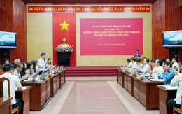 Quảng Trị tăng cường hợp tác với Trường Chính sách công và Quản lý Fulbright