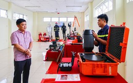Kiểm tra công tác chuẩn bị ra mắt Trung tâm học tập cộng đồng về PCCC và CNCH phường Ninh Kiều
