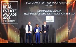 Thiết kế kiến trúc biểu tượng của Newtown Diamond được vinh danh tại Dot Property Awards 2026