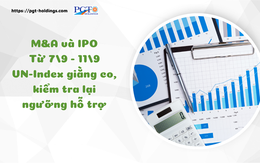 M&A và IPO (Từ  7/9 - 11/9): VN-Index giằng co, kiểm tra lại ngưỡng hỗ trợ