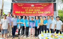An Giang: Bàn giao 6 căn nhà Đại đoàn kết cho các hộ có hoàn cảnh khó khăn ở xã Tân Thạnh, Đông Hoà và Đông Hưng