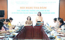 Hà Nội: Vai trò của phụ nữ trong thúc đẩy chuyển đổi xanh tại các làng nghề