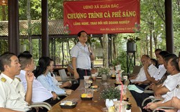 Đồng Nai: Xã Xuân Bắc tổ chức “Cà phê sáng” với doanh nghiệp