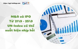 M&A và IPO (Từ 21/9 - 25/9): VN-Index có thể xuất hiện nhịp hồi