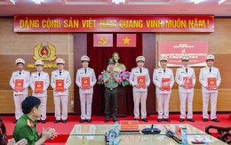 Công an TP Cần Thơ công bố Quyết định thăng cấp bậc hàm Đại tá năm 2026