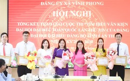 Vĩnh Phong tổng kết cuộc thi tìm hiểu Văn kiện Đại hội XIV của Đảng và Đại hội Đảng bộ tỉnh An Giang nhiệm kỳ 2025-2030