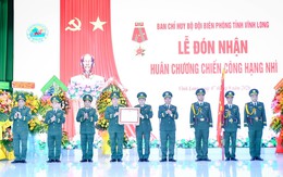 BĐBP tỉnh Vĩnh Long vinh dự đón nhận Huân chương Chiến công hạng Nhì
