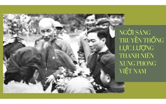 Ngời sáng truyền thống lực lượng Thanh niên xung phong