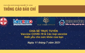 Thông cáo báo chí của Câu lạc bộ Văn hoá Doanh nghiệp TP. HCM
