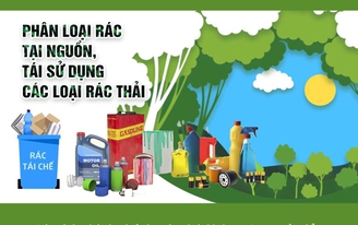 Tuyên truyền thực hiện phân loại rác thải ngay tại hộ gia đình