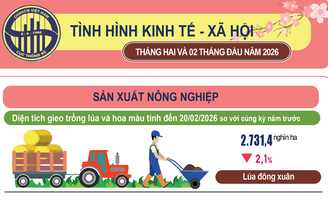Kinh tế - xã hội 2 tháng đầu năm tiếp tục khởi sắc