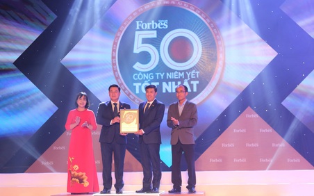 Tạp chí Forbes vinh danh HDBank trong Top 50 Công ty niêm yết tốt nhất 2020