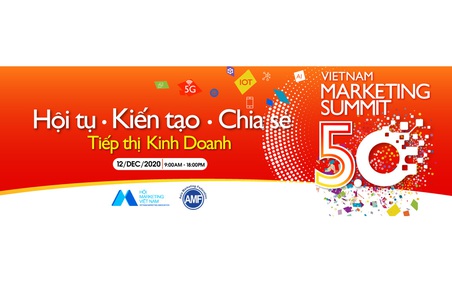 Hội nghị Thượng đỉnh Marketing Việt Nam (VMS 5.0): Hội tụ - Kiến tạo - Chia sẻ những giải pháp tiếp thị kinh doanh kỷ nguyên số