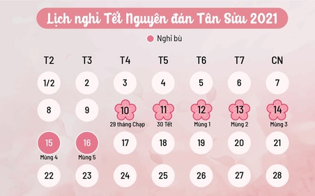 TP.HCM thông báo lịch treo cờ Tổ quốc và nghỉ Tết Nguyên Đán Tân Sửu 2021