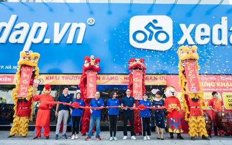 Chuỗi siêu thị xe đạp đầu tiên cho cả gia đình đã có mặt tại Hà Nội