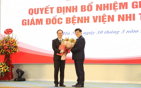 Bệnh viện Nhi Trung ương có Giám đốc mới