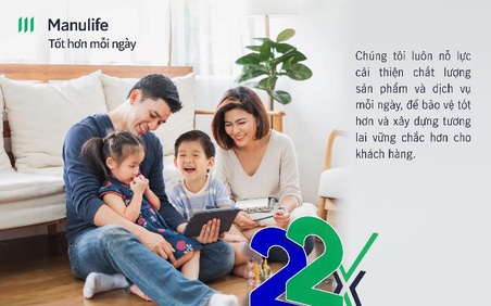 Manulife Việt Nam kỷ niệm 22 năm thành lập – tiếp tục thực hiện cam kết vì cuộc sống “Tốt hơn mỗi ngày”