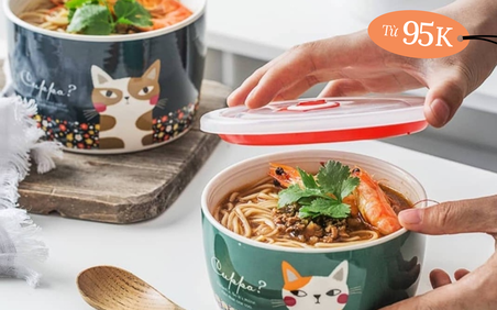 Hội nội trợ nên sắm bát có nắp đậy để bảo quản thực phẩm, giá rẻ mà đẹp long lanh