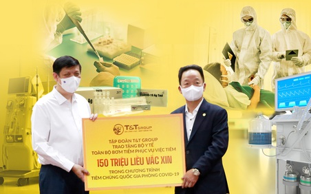 T&T Group tài trợ 20 tỷ đồng mua trang thiết bị y tế phòng, chống dịch COVID-19
