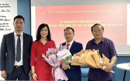 Tạp chí DN&TT bổ nhiệm Phó Tổng Biên tập và Trưởng Đại diện Văn phòng Nam Định 