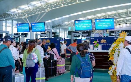 Khai thác đường bay thẳng Hà Nội - Phnom Penh