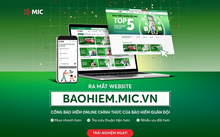 Bảo hiểm Quân đội ra mắt giao diện website mới, tối ưu trải nghiệm người dùng