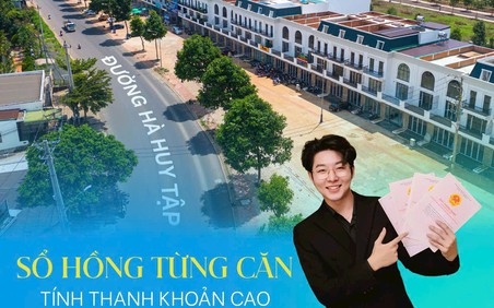Nhà phố mặt tiền Hà Huy Tập: Vị trí danh giá - Sinh lời bền vững