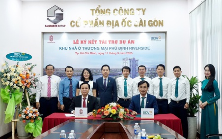 Ký kết tài trợ vốn cho dự án Khu nhà ở thương mại Phú Định Riverside