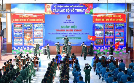 Lực lượng vũ trang TP.HCM sôi nổi trong ngày hội “Thanh niên khỏe”