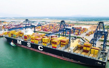 Lượng hàng xuất khẩu sang Hoa Kỳ qua cảng biển Việt Nam đứng thứ 2 châu Á