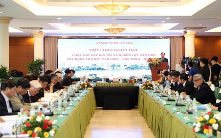 Phát huy các giá trị và nguồn lực văn hóa xây dựng Thủ đô “Văn hiến-Văn minh-Hiện đại”