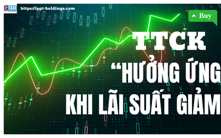 TTCK “Hưởng ứng mạnh” khi lãi suất đã giảm