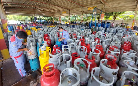 Giá gas trong nước giảm mạnh từ 1/6