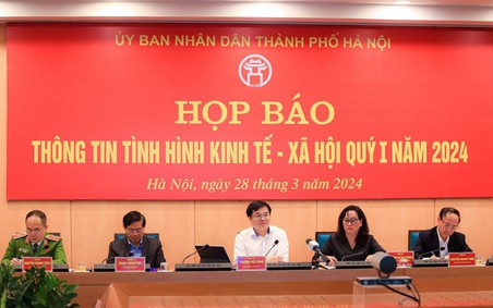 Quý I/2024, GRDP Hà Nội tăng 5,5%