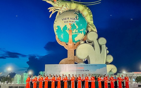 Cà Mau khánh thành 11 công trình chào mừng Đại hội Đảng bộ tỉnh lần thứ I