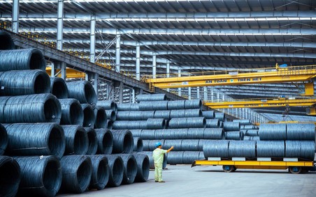 Nhập khẩu thép từ Trung Quốc giảm 19%