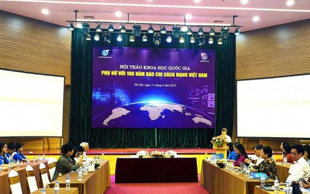 Hội thảo khoa học quốc gia: "Phụ nữ với 100 năm Báo chí Cách mạng Việt Nam"