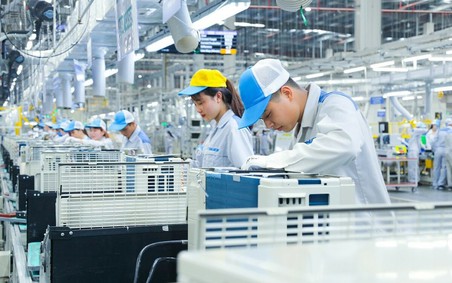 Chỉ số sản xuất công nghiệp 5 tháng đầu năm tăng 8,8%