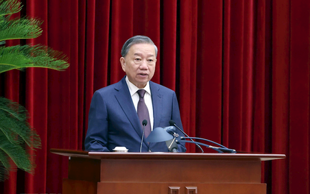 Toàn văn phát biểu của Tổng Bí thư Tô Lâm tại phiên khai mạc Hội nghị lần thứ 12 Ban Chấp hành Trung ương Đảng khóa XIII