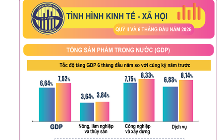Kinh tế Việt Nam 6 tháng đầu năm 2025 đạt nhiều kết quả tích cực
